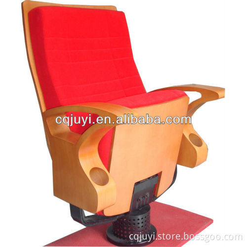 Folding woodem cinema furniture with padding seats JY-926M
